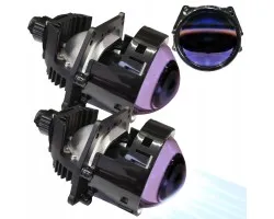 Lentes Proyectoras Bi-LED 3 pulgadas 50W Canbus con Adaptadores de Montaje