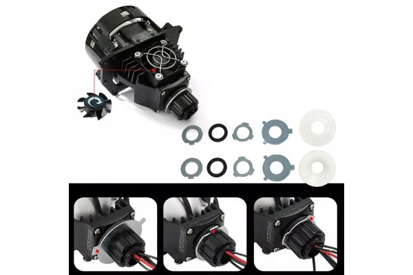 Lenses Projectors Bi LED 3 inch 50 W 6000K Set CANBUS Thread Adapters Packaging status original