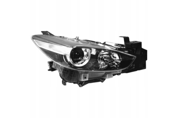 LIFT HEADLIGHT LAMP RIGHT BACS51030 MAZDA 3 BM 2017 Car type passenger cars