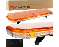 STROBE ORANGE LED BEAM ROOSTER TOW TRUCK 90CM STRONG 12V 24V 4 SIDES
