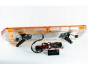 STROBE ORANGE LED BEAM ROOSTER TOW TRUCK 90CM STRONG 12V 24V 4 SIDES Car type trucks cargo vans passenger cars