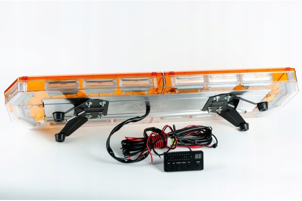 STROBE ORANGE LED BEAM ROOSTER TOW TRUCK 90CM STRONG 12V 24V 4 SIDES Car type trucks cargo vans passenger cars