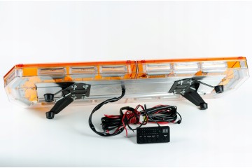 STROBE ORANGE LED BEAM ROOSTER TOW TRUCK 90CM STRONG 12V 24V 4 SIDES Car type trucks cargo vans passenger cars