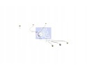 DT SPARE PARTS SET OF HIGH PRESSURE CABLES DAF 85 CF 95 XF Part manufacturer DT Spare Parts