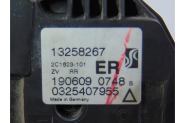 13258267  CERRADURA PUERTA TRASERA DERECHA OPEL CORSA D Cosmo 2009 13258267 202754 OPEL - 2