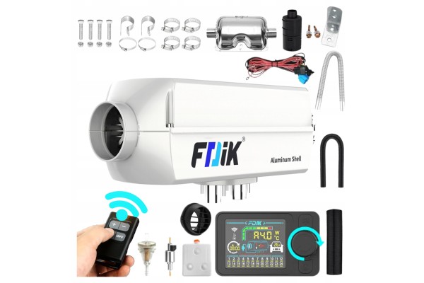 Parking Heater 12V 24V 5kW Bluetooth LCD FDIK Heater with Remote Control