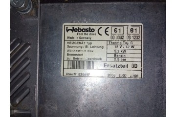 Controlador Webasto Diesel GSM con Monitorización de Temperatura Ther