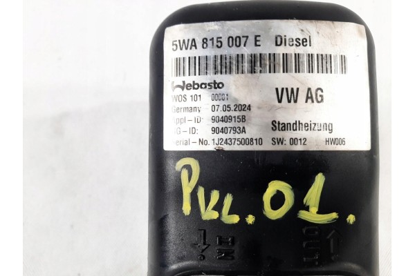 Calefactor Auxiliar VW PASSAT B8 5WA815007E