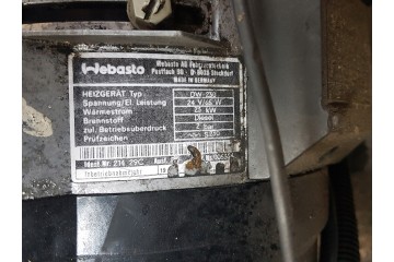 WEBASTO DW 230 23KW 2 BAR COOLING ROOM HEATING SET Catalog number of the part WEBASTO DW 230 23KW 2 BAR OGRZEWANIE CHODNI KOMPLE