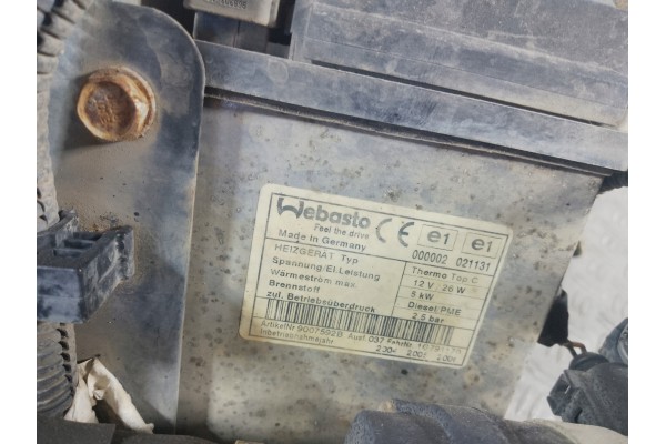 VOLKSWAGEN T5 04 10 WEBASTO PARKING HEATER 7H0815071C Part manufacturer Volkswagen OE