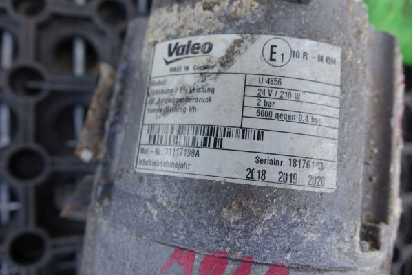 CIRCULATING PUMP VALEO U4856 Car type trucks