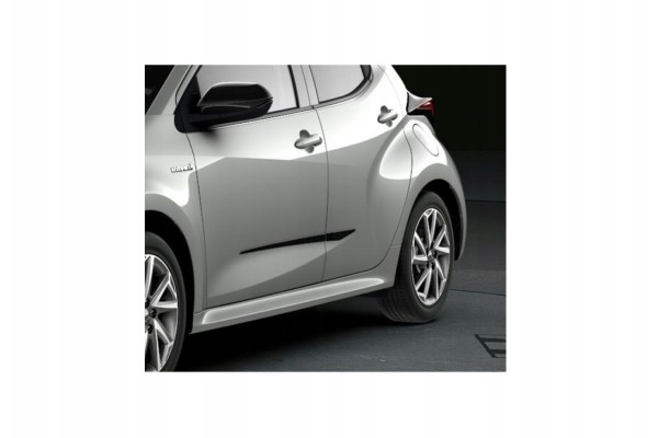 SIDE STRIPS SET BLACK 202 YARIS IV PW156 0D100 CE TOYOTA OE