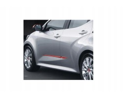 SIDE STRIPS SET RED 3U7 YARIS IV PW156 0D100 D6 TOYOTA OE