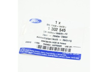 Tubo de entrada de agua para calefacción FORD KUGA MK1 C394 1302545 3