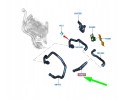 Tubo de entrada de agua para calefacción FORD KUGA MK1 C394 1302545 3