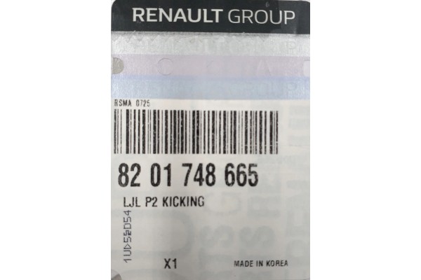 ILLUMINATED THRESHOLD PADS ORIGINAL RENAULT ARKANA OE 8201748665 EAN GTIN 820174866512