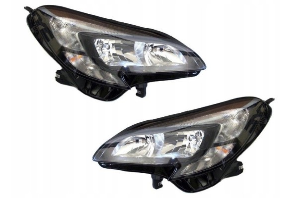 SET OF HEADLIGHTS OPEL CORSA E 2015 2019