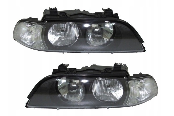 SET OF HEADLIGHTS BMW 5 E39 1996 2000
