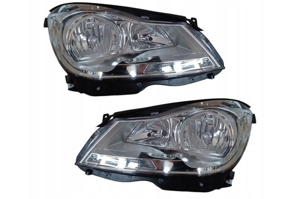 HEADLIGHTS MERCEDES W204 C KLASSE 2011 2014 TYC