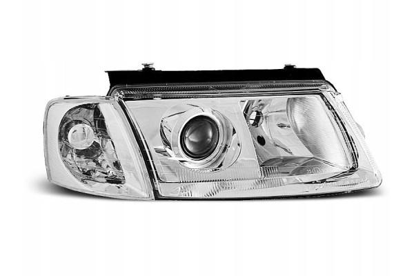 LENTICULAR LAMP HEADLIGHTS VOLKSWAGEN VW PASSAT B5 97 00 H7 H7 DEPO CHROME Catalog number of the part LPVW68