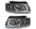 LENTICULAR LAMP HEADLIGHTS VOLKSWAGEN VW PASSAT B5 97 00 H7 H7 DEPO CHROME Car type passenger cars