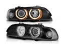 Headlights BMW e39 rings black
