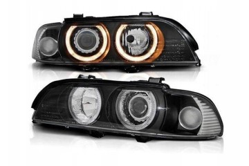 Headlights BMW e39 rings black