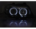 LAMPS BMW E90 E91 05 08R ANGEL EYES RINGS BLACK Installation side left right