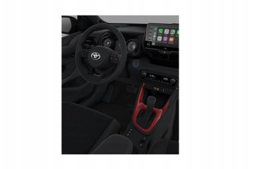 CONSOLE COVER JACK RED YARIS IV PW281 0D000 D6 TOYOTA OE