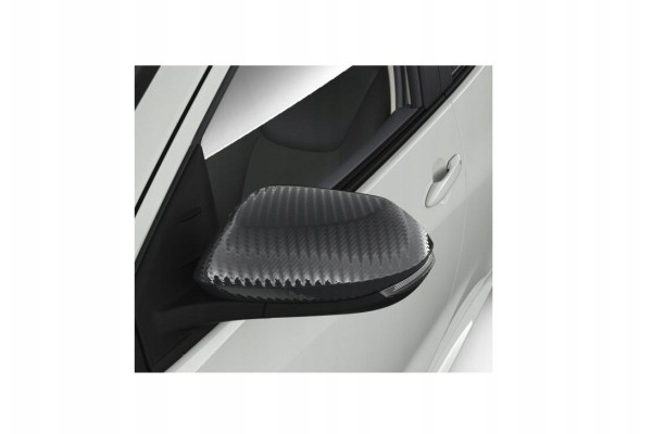 MIRROR COVERS CARBON EFFECT YARIS IV PW403 0D001 CN TOYOTA OE