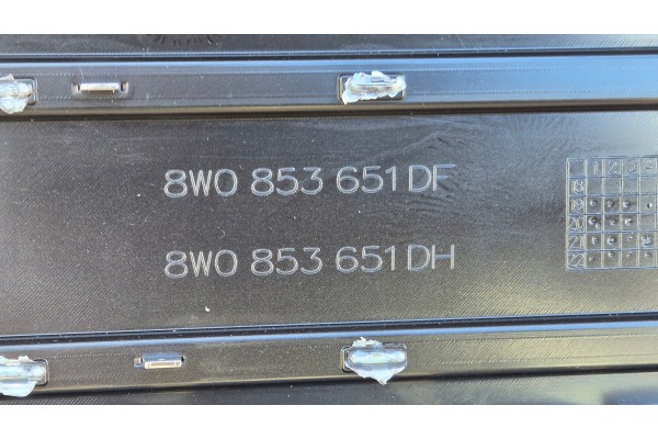 Rejilla de radiador dummy Audi A4 B9 8W LIFT 2019- OE 8W0853651DF DH C