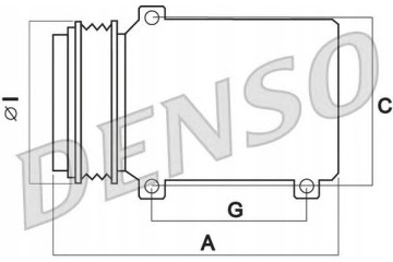 AIR CONDITIONING COMPRESSOR AUDI DCP02042 Part manufacturer Denso