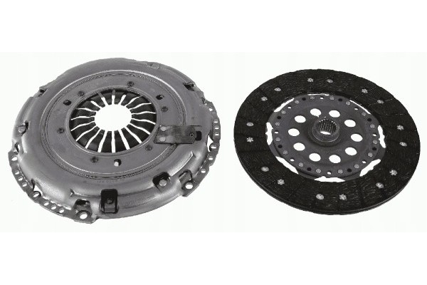 TWO MASS WHEEL CLUTCH