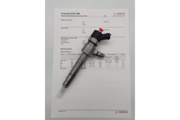 FIAT 1 3JTD DIESEL INJECTOR Version European