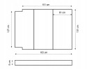 VW T5 T6 T6 1 MULTIVAN foldable mattress Catalog number of the part CHR BR02458