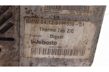 2008 BMW 5 E60 E61 Parking heater Webasto 66724C Customs tariff code 87089997
