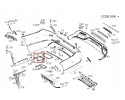 MERCEDES S CLASS W222 AMG Bumper holder rear right OE Packaging status original