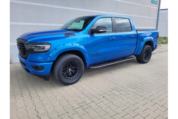 DODGE RAM 1500 2019 2024 PREMIUM QUALITY FENDER EXTENSIONS FOR PAINT Quality of parts according to GVO P replacement with origin