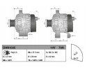 Alternator Denso DAN1035 Car type passenger cars