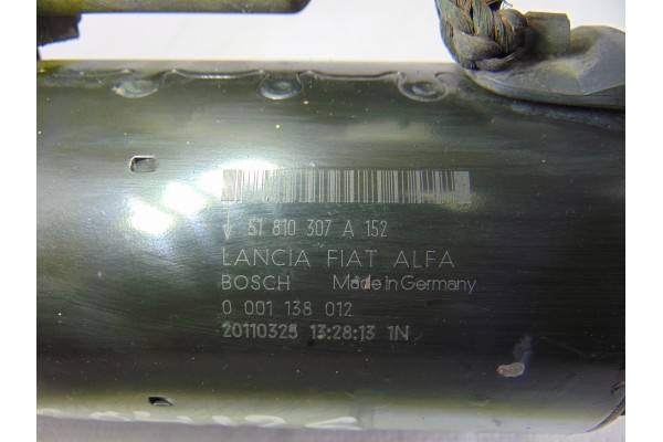 51810307A MOTOR ARRANQUE FIAT III EVO PUNTO (199)