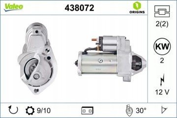 438072 VAL STARTER AUDI A6 1 8 99 Part manufacturer Valeo