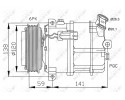 NRF 32191 Compressor air conditioning Quality of parts according to GVO Q original with factory logo OEM OES