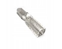 Transverse through silencer E502 500 mm 63 5 mm 2x50 mm Installation side front
