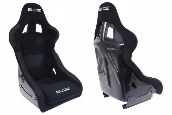 Sports chair SLIDE KS2 Velour Black Quality of parts according to GVO P replacement with original quality