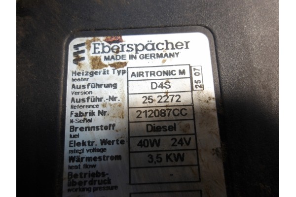 WEBASTO DAF 1739556 Quality of parts according to GVO O original with manufacturer s logo OE