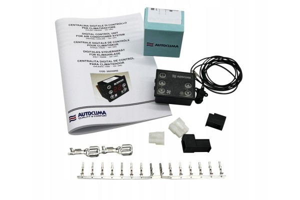 Universal digital control ETC 12 24V with Autoclima accessories