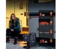 Calefactor diésel estacionario 5-8kW 12V con control remoto Bluetooth