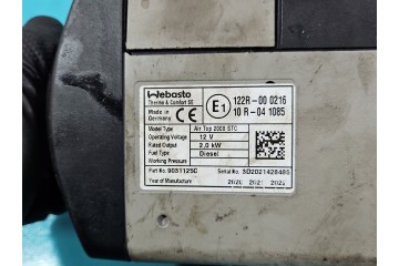 Calefacción estacionaria Webasto para Opel Movano III 9031125C