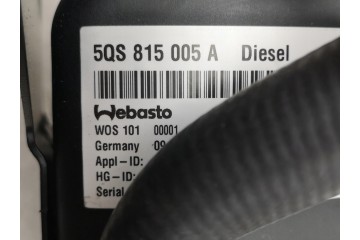 Calefactor estacionario Webasto para VW Tiguan III 5QS815005A Nuevo Or