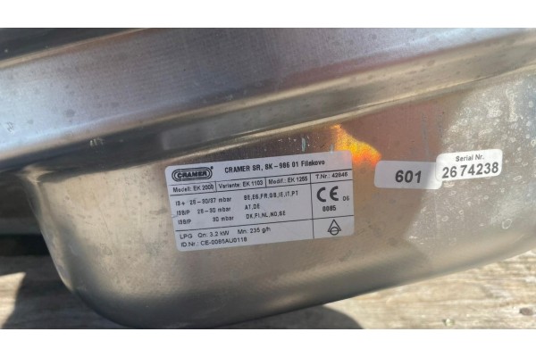 Cocina y Fregadero para Autocaravana Cramer EK2000 Sprinter 901 W901